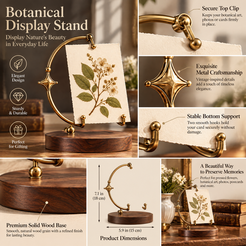 Qbbmnn Botanical Display Stand image 2
