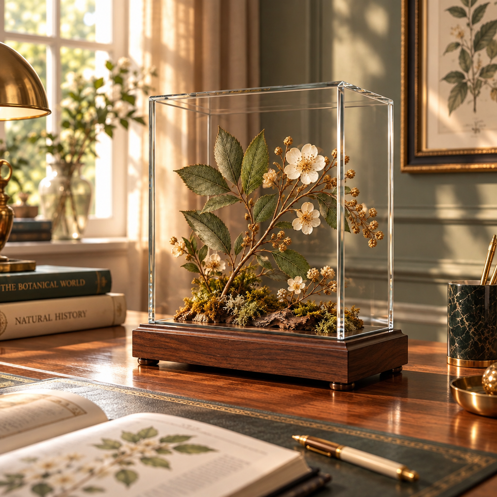 Qbbmnn Botanical Specimen Display Case image 2