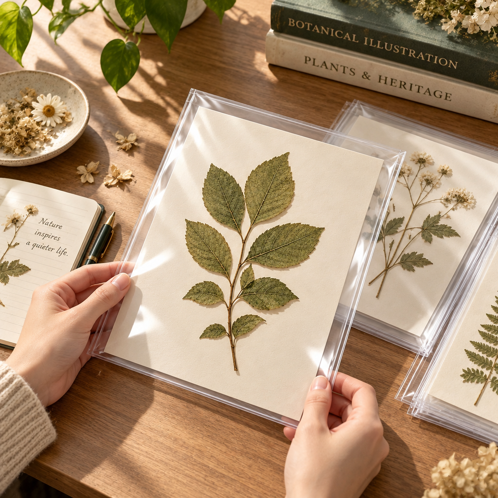 Qbbmnn Archival Botanical Sleeves image 1