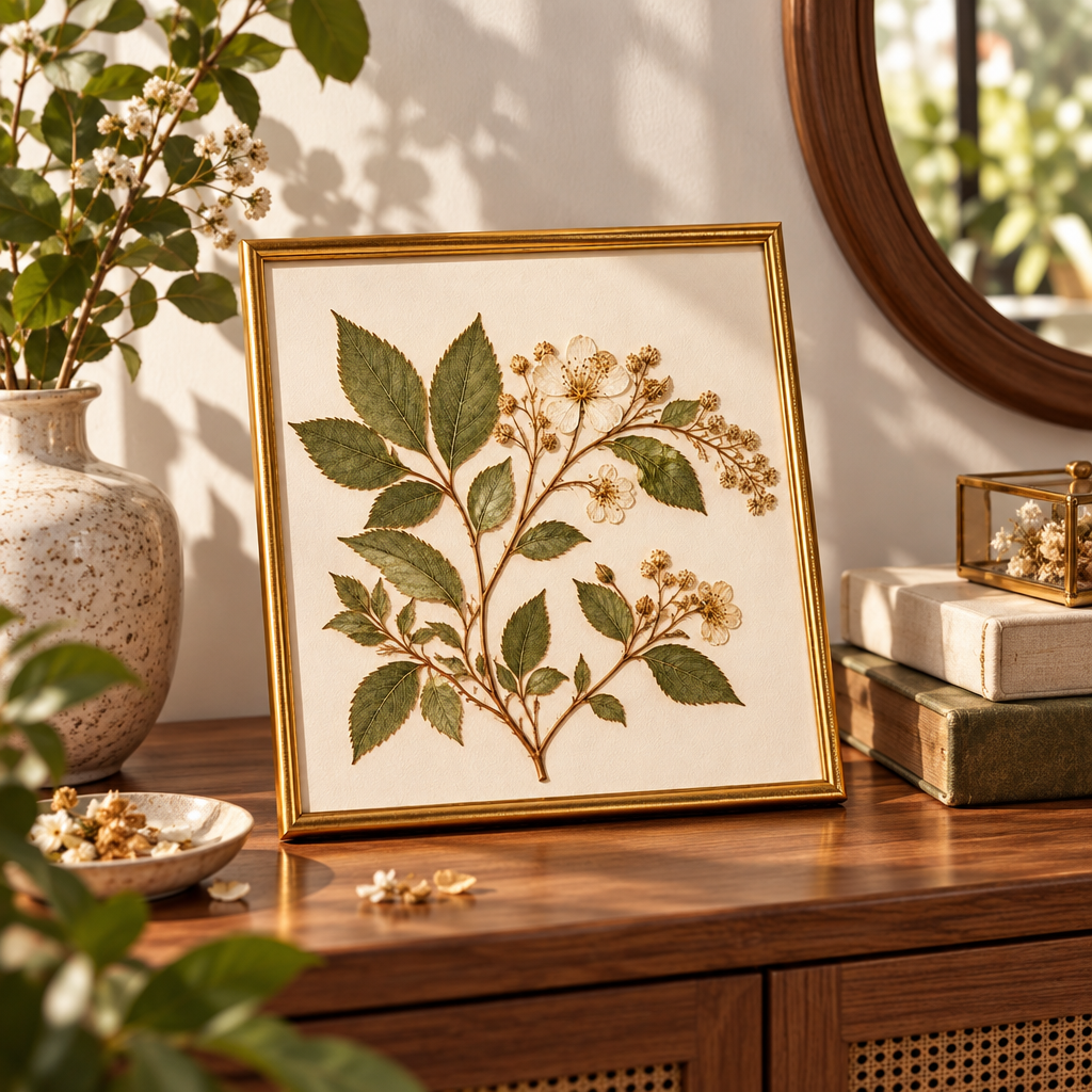 Qbbmnn Pressed Flower Display Frame image 1