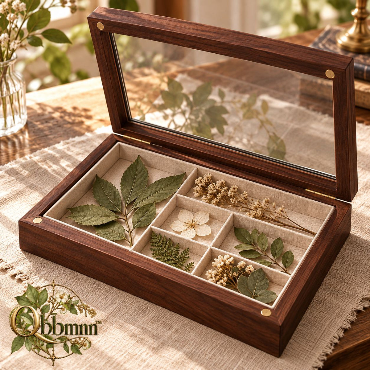 Qbbmnn Botanical Specimen Storage Box image 3