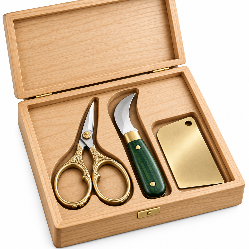 Qbbmnn Botanical Specimen Cutting & Trimming Kit image 5