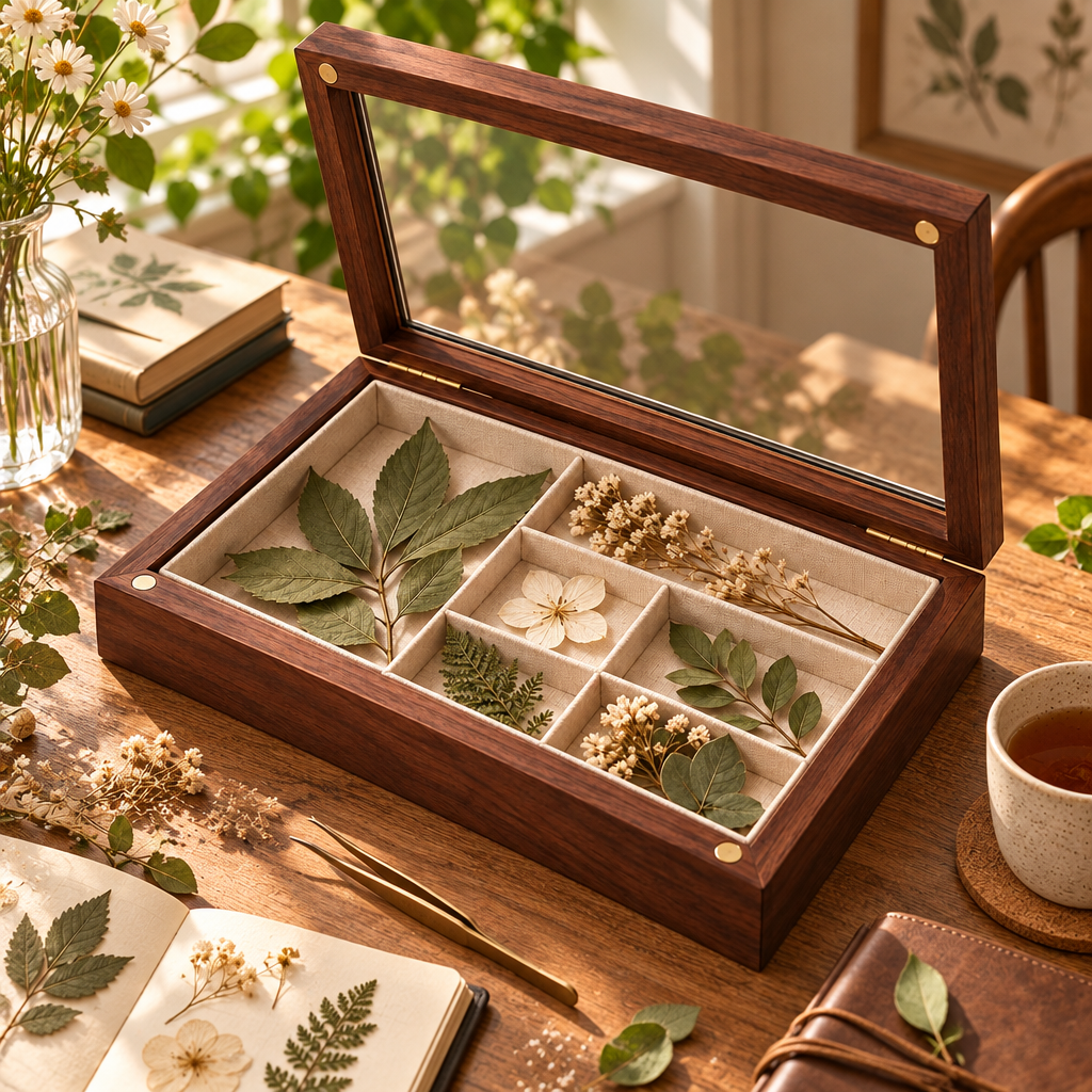 Qbbmnn Botanical Specimen Storage Box image 5