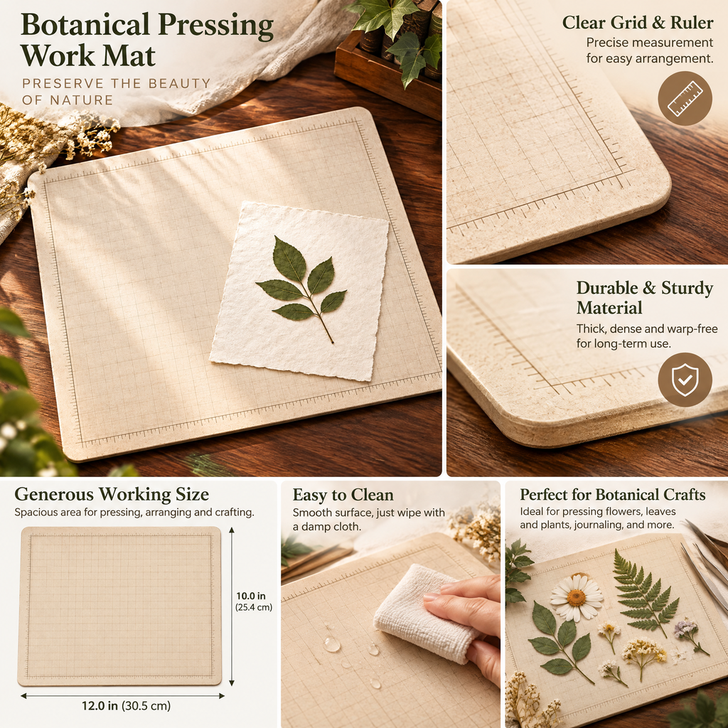 Qbbmnn Botanical Pressing Work Mat image 5